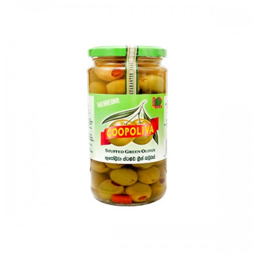 Coopoliva Spanish Stuffed Green Olives Jar 935gm